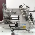 Máquina de costura de costura inferior lateral com bainha de cortina eficaz com garantia de 1 ano